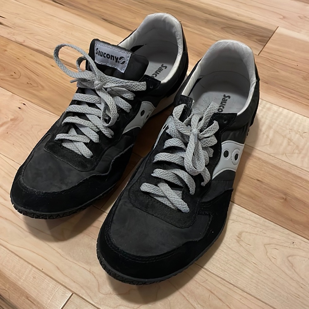 Men’s Saucony Bullet Black Sneakers Size 12